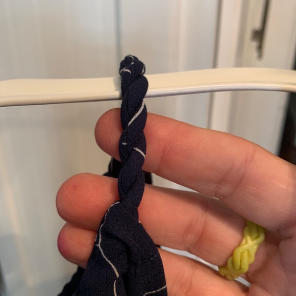 Rachel Roy asymmetric bottom cabled strap dress. Worn 1x. Retail 124 - Picture 3 of 4